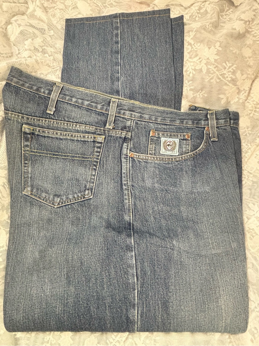 Cinch Men's Straight-Leg Blue Denim Jeans